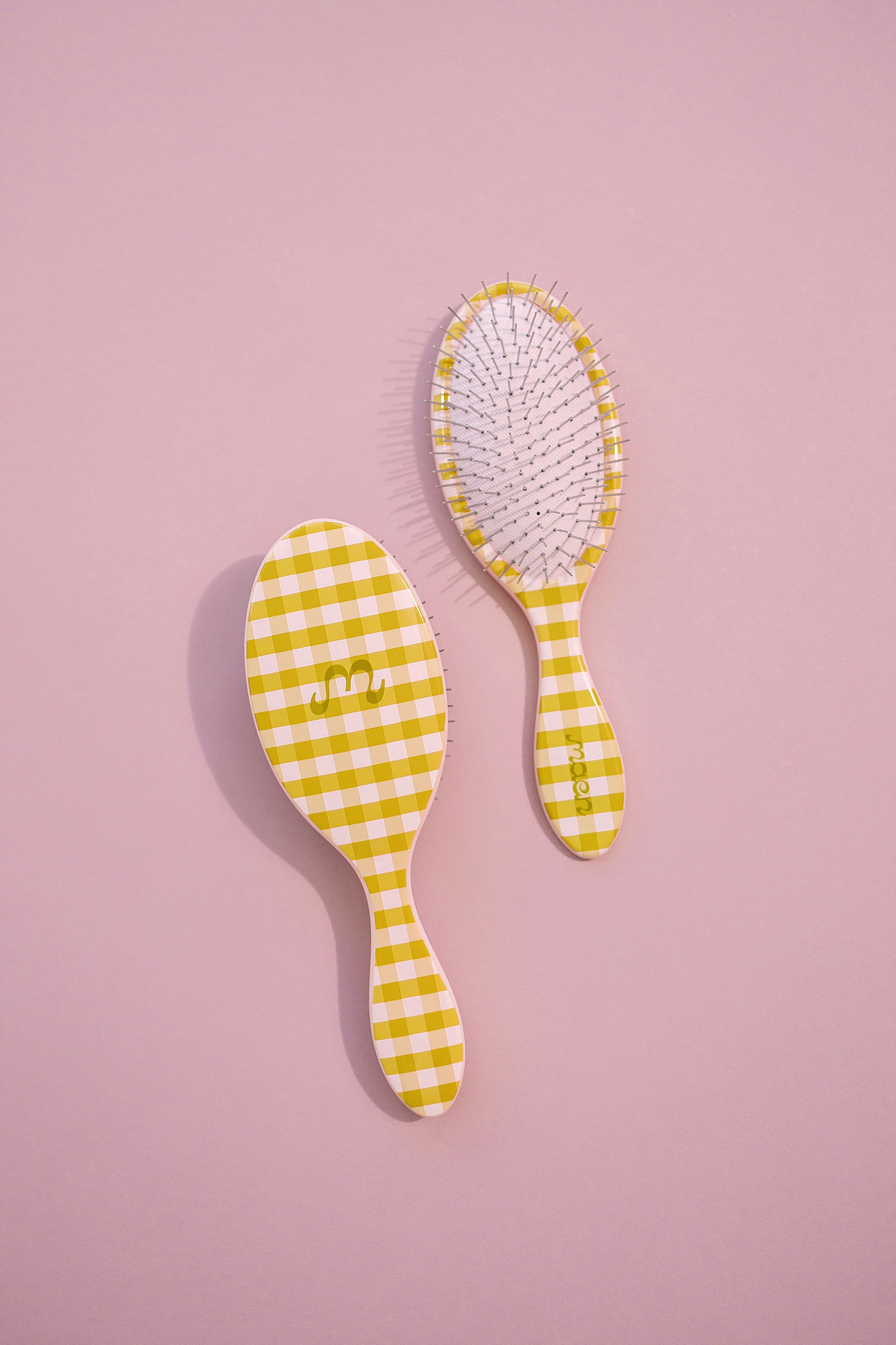 Gingham Knot Today Detangling Brush